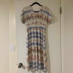 BeBop Multicolor Tie-Dye Dress